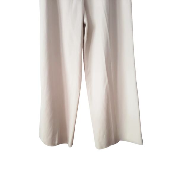 Madewell NWT Slouchy Straight Pants in Drapey Twill Cream Size 14 - Picture 6 of 9